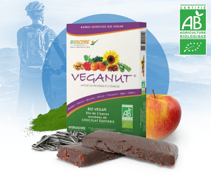 BOITE barres energetiques veganut