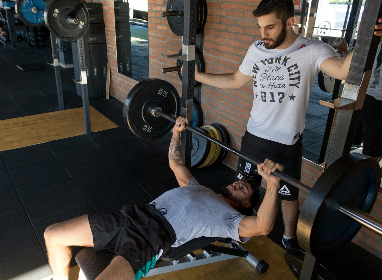 développement musculaire bench press